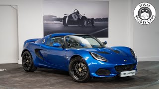 A Lovely Lotus Elise Sport 220 Finished in Azure Blue  A Walk Around With Ollie [upl. by Puff]