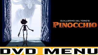 GUILLERMO DEL TOROS PINOCCHIO 2022  DVD MENU  THE CRITERION COLLECTION [upl. by Paugh]