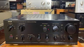 Ampli Denon Pma880D zin đẹp xuất sắc giá rất tốt Gọi e Trí 0903747111 [upl. by Ynnohj561]