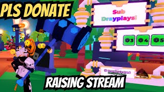 🔴PLS DONATE LIVE 🔴 Small Donations🎁roblox plsdonate [upl. by Brogle]