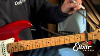 Setting Up Your Stratocaster Guitar Adjusting The Truss Rod Step 1 of 4  ELIXIR Strings [upl. by Ayokahs]