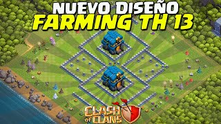 NUEVA BASE FARMING TH 12 CLASH OF CLANS [upl. by Centeno]