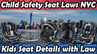 Child Safety Seat Laws NYC Infant car seat installation US US Child Seat Laws in New York City [upl. by Bjorn544]