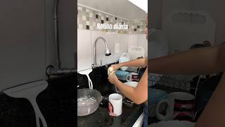 Rotina diária lavando lavandolouça asmr donadecasa vlogs [upl. by Blunk]