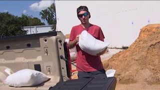 UP Orlando offers free sandbags to SoDo community [upl. by Adaurd]