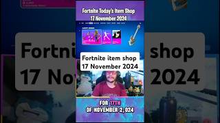 Fortnite item Shop Update Today 17th November 2024 16th of November 2024 for USA fortnite [upl. by Alled]