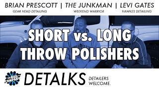 Long vs Short Throw Polishers Which Do You Prefer  DETALKS [upl. by Cima]