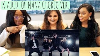 KARD OH NANA CHOREOGRAPHY VER MV REACTION  TIPSY KPOP REACTION [upl. by Barnet]