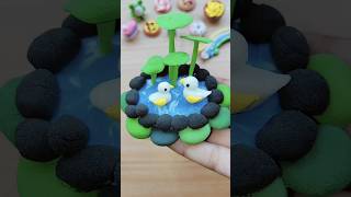 Diy clay pond making idea🏞️lf you like this video so please Subscribe my Channel 🏖️🤗 [upl. by Walton793]