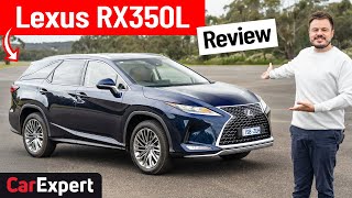 2022 Lexus RX350L review inc 0100 7 seat luxury SUVthats not too expensive [upl. by Kcajyllib479]