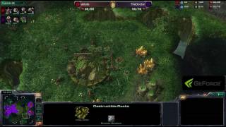 GSPA Amateur Round 1 aktails vs TheDoctor ZvZ  Starcraft 2 [upl. by Inalan]