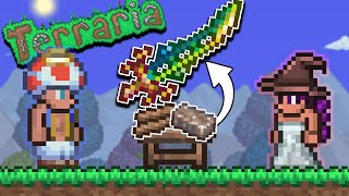 Terraria but every Recipe is Randomised [upl. by Eadas]