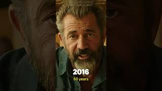 Mel Gibson Through the years 1979  2024 melgibson throughtheyear evolutionchallenge movies [upl. by Willem]