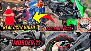 Reality 🥲💔 Of PRORIDER1000AgastayChauhan Accident aamirmajid bikerboyzahir [upl. by Iccir]