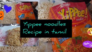 yippee noodles recipe in tamil  amma samayal vlogs  simple dish 🍜🍝 [upl. by Aveneg]