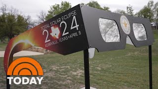 How Kerrville Texas is preparing for the 2024 total solar eclipse [upl. by Ainex]