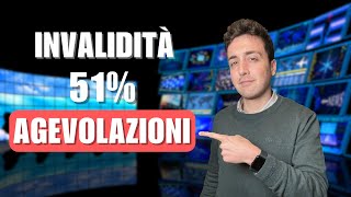 Invalidità civile al 51 agevolazioni come richiederla e congedo per cure  Guida completa [upl. by Marfe267]