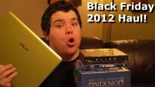 Black Friday 2012 Bluray Haul [upl. by Assetnoc738]