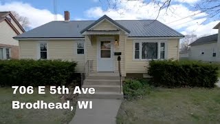 706 E 5th Ave Brodhead WI [upl. by Carlton444]