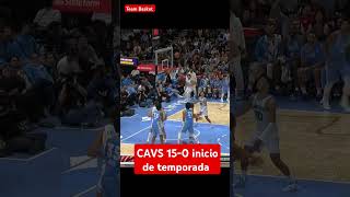 cavs 150 triunfo vs hornets nba basket basketball nbahighlights cleveland cavaliers dunk [upl. by Colb]