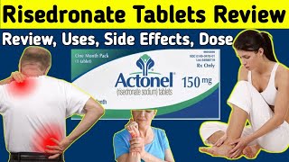 Risedronate Sodium 150 mg 35 mg tablets Uses Actonel Review 35 mg Tablet  Side Effects Dose [upl. by Rawde357]