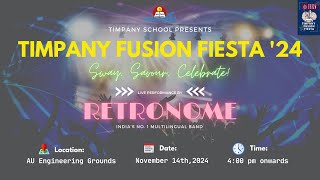 TIMPANY FUSION FIESTA  Live Performance by RETRONOME  Nov 14th 2024 [upl. by Adnyc]