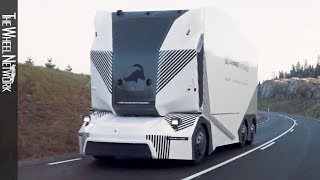 Einride TPod Autonomous and Electric 26ton Truck [upl. by Oinotla]