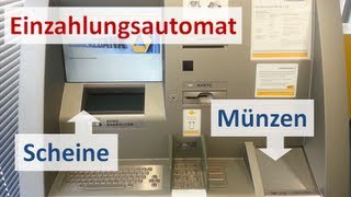 Einzahlung von Bargeld bei der Comdirect ➔ Anleitung [upl. by Ecidnak]