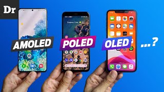 ОБЪЯСНЯЕМ OLED AMOLED POLED  В ЧЕМ РАЗНИЦА [upl. by Notsej]