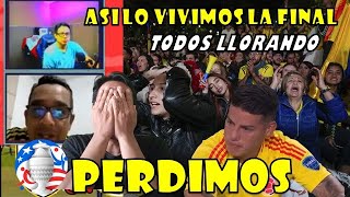 ULTIMOS 30 MINUTOS DE LA FINAL COPA AMERICA USA 2024 COLOMBIA VS ARGENTINA ASI LO SUFRIMOS [upl. by Kolk]