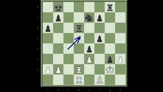 How a Pawn Sacrifice Cornered Opponents King Chess tactics 549 [upl. by Fransisco]