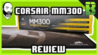 Corsair MM300 Extended Review Gaming Mouse Pad [upl. by Kiehl]