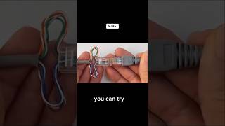 How to make RJ45 female connector 💥trending youtubeshorts machine [upl. by Wenona]