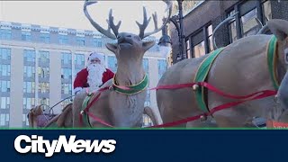 Santa Claus Parade puts smiles on Montrealers’ faces [upl. by Townie]