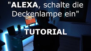 JEDE Deckenlampe mit Alexa steuern  GEWINNSPIEL  SONOFF DUAL  Venix [upl. by Oihsoy782]