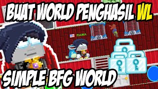 BIKIN WORLD BFG LOW BUDGET  Growtopia  Indonesia [upl. by Neeneg]