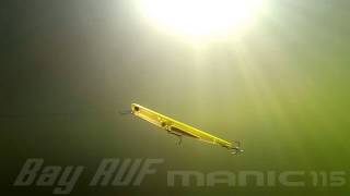 DUOs Lures in Motion 11 Bay Ruf Manic 115 [upl. by Niro]