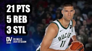 Brook Lopez vs Bulls 21 pts 5 reb 3 stl  Nov 20 2024  Regular Season [upl. by Daryl340]