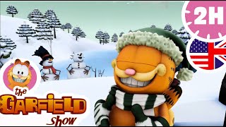 😸Garfield goes to the ski 🏂  The Garfield Show [upl. by Brause]