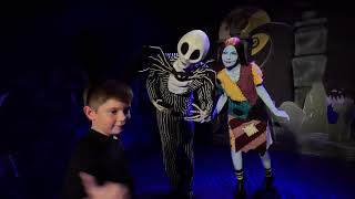 Meeting Jack amp Sally at Mickeys Not So Scary Halloween Party 2023 [upl. by Dumond482]