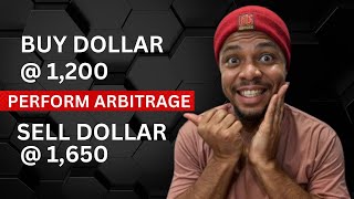 Buy Dollar at 1200 and Sell at 1650  Make 40K Per Arbitrage Trade  New Crypto Arbitrage Strategy [upl. by Berglund726]