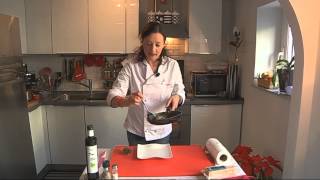 II PARTE video ricetta del tuorlo fritto con carciofi e scaglie di parmigiano reggiano [upl. by Claresta]