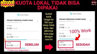 usage ke 363 tetep tidak bisa MENGATASI KUOTA LOKAL INDOSAT TIDAK BISA DIGUNAKAN [upl. by Elodia]