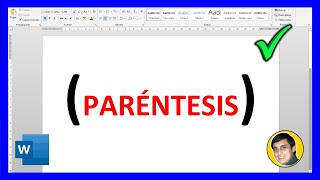 Cómo HACER el SIGNO de PARÉNTESIS En Mi TECLADO [upl. by Hilly]