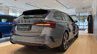 NEW Skoda Octavia Combi RS Facelift 2025  Visual review [upl. by Gerg]