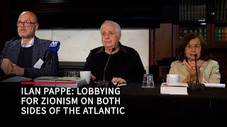 Ilan Pappe Lobbying for Zionism on Both Sides of the Atlantic [upl. by Welford]