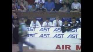 David Beckham Goal Vs Aston Villa [upl. by Jaynell]