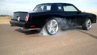 JRs 85 Monte Carlo SS burnout [upl. by Oetomit]