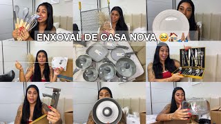 COMPRINHAS DE ENXOVAL PARA CASA NOVA NA SHOOPE Utensílios decoração Jogo de panelas e mais… ✨ [upl. by Tedric29]