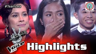 The Voice Teens Philippines Live Show Team Lea Top 2 Announcement [upl. by Nerty]